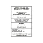 Matelas en mousse à mémoire de forme gel Slumber Solutions Essentials de 12 pouces