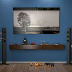 Étagère flottante murale pour manteau de cheminée en pin massif