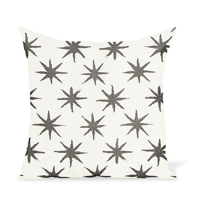 Coussin Starstruck en charbon de bois de Peter Dunham Textiles