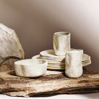 Service de table en grès Stone by Mercer Project ATIK