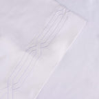 Parure de draps unie écologique en coton égyptien de qualité supérieure 1 200 fils