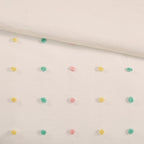 Ensley Cotton Jacquard Pom Pom Comforter Set by Intelligent Design Kids