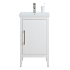 Meuble-lavabo simple Vanity Art 20, 24 ou 30 avec dessus en céramique