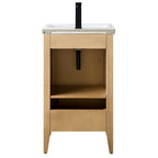 Meuble-lavabo simple Vanity Art 20, 24 ou 30 avec dessus en céramique