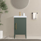Meuble-lavabo simple Vanity Art 20, 24 ou 30 avec dessus en céramique