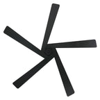 Ventilateur de plafond d'intérieur WINGBO 54 pouces avec moteur à courant continu sans éclairage - N/A