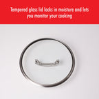 Cocotte antiadhésive en aluminium anodisé dur ZWILLING Motion