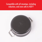 Cocotte antiadhésive en aluminium anodisé dur ZWILLING Motion