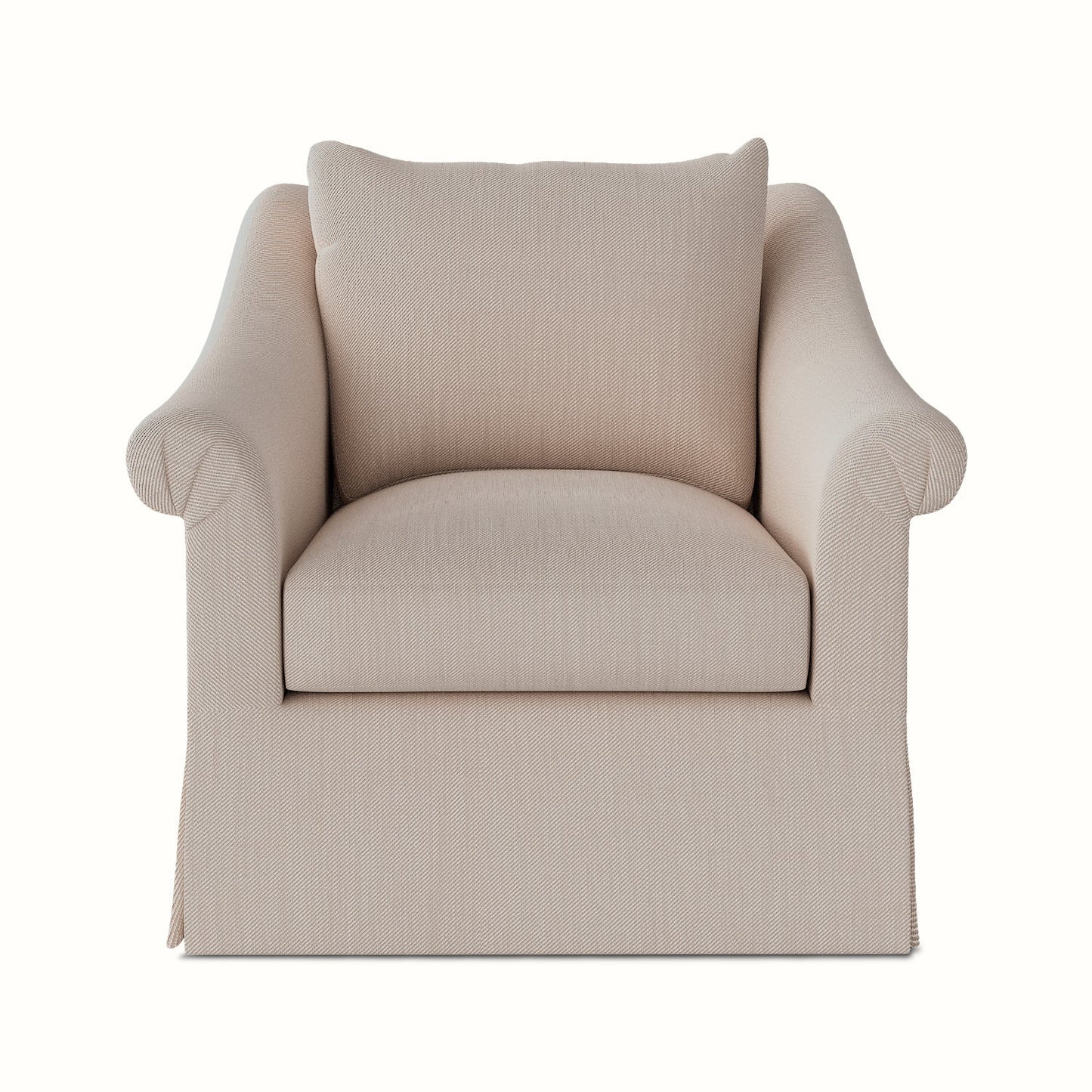 Fauteuil à jupe Melrose
