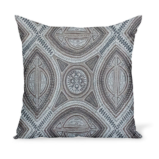 Coussin d'extérieur Sahara en chocolat Peter Dunham Textiles