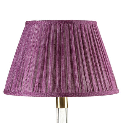 Abat-jour Fermoie en Dos à la Plaine Fuchsia