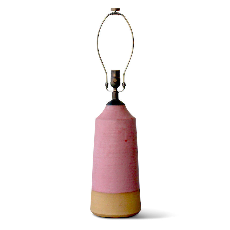 Lampe à blocs de couleur rose Natan Moss